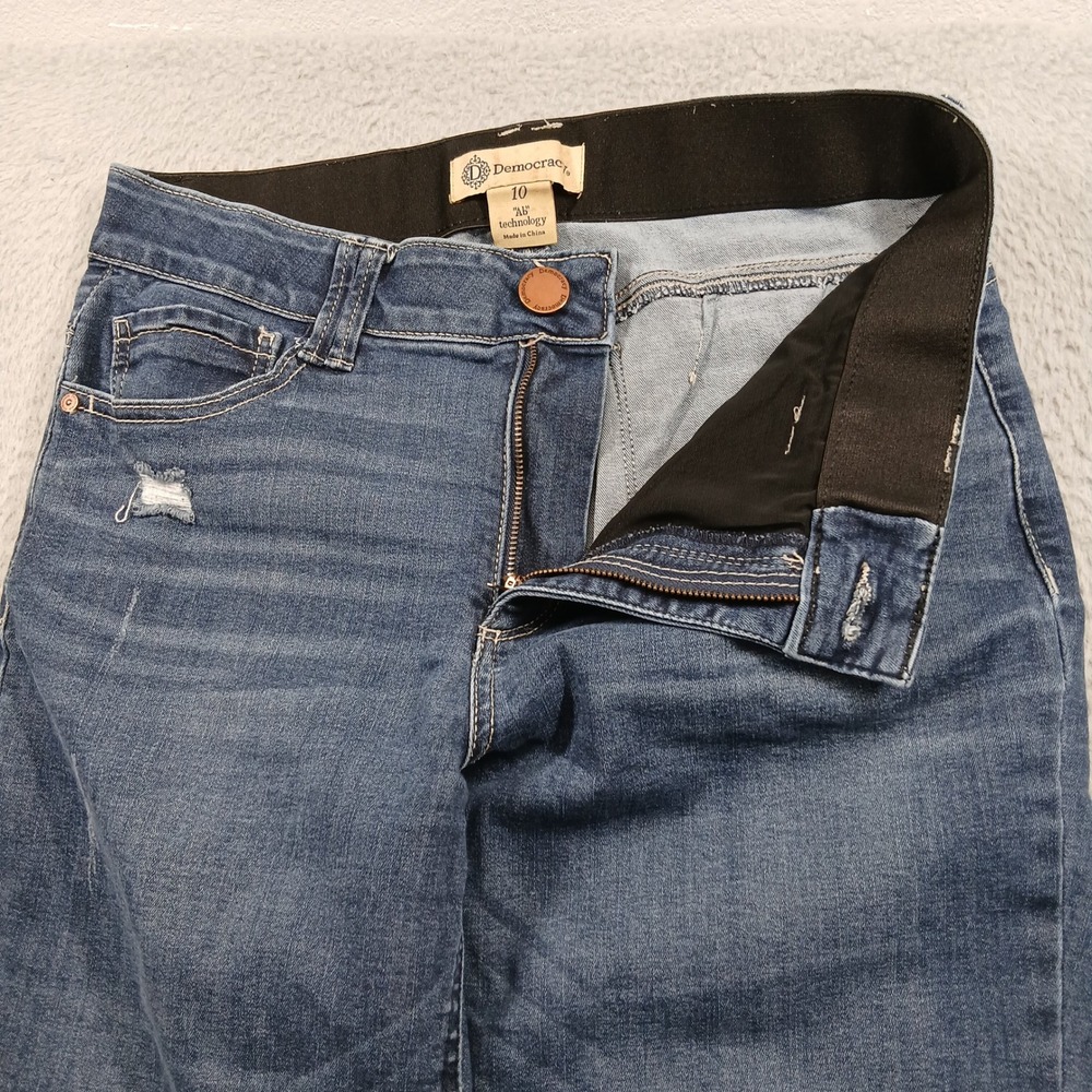 Democracy "Ab" Solution Itty Bitty Bootcut Jeans … - image 7